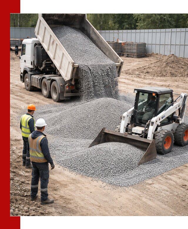 Доставка и продажа гранитного щебня фракции 0-5 в Слободской