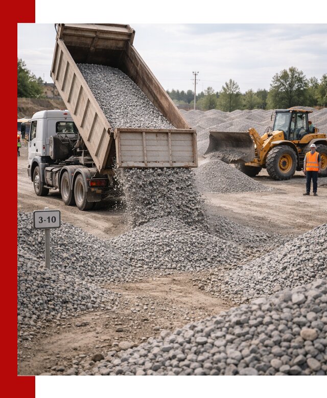 Гранитный щебень фракции 3–10: доставка и продажа в Слободской