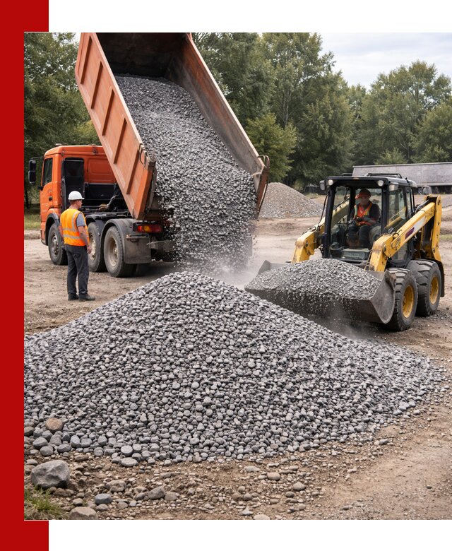 Купить гранитный щебень фракции 5–10 в Слободской с доставкой