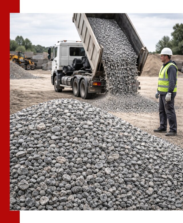 Доставка и продажа гранитного щебня фракции 5-20 в Слободской