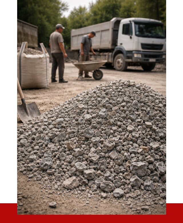 Гранитный щебень фракция 20-40 в Слободской от 3298 руб. ПРОНЕРУДСлб