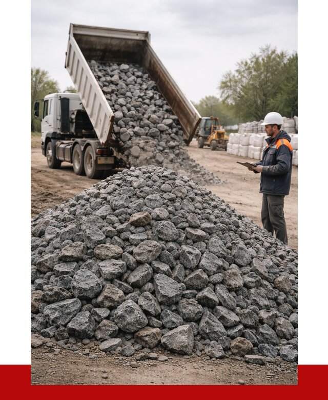 Гранитный щебень фракция 100-200 в Слободской от 4328 р. ПРОНЕРУДСлб