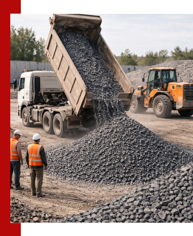 Доставка и продажа щебня габбро-диабаза в Слободской