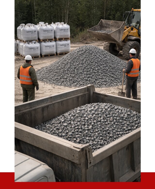 Щебень габбро диабаз 20-40 в Слободской от 3504 руб. | ПРОНЕРУДСлб