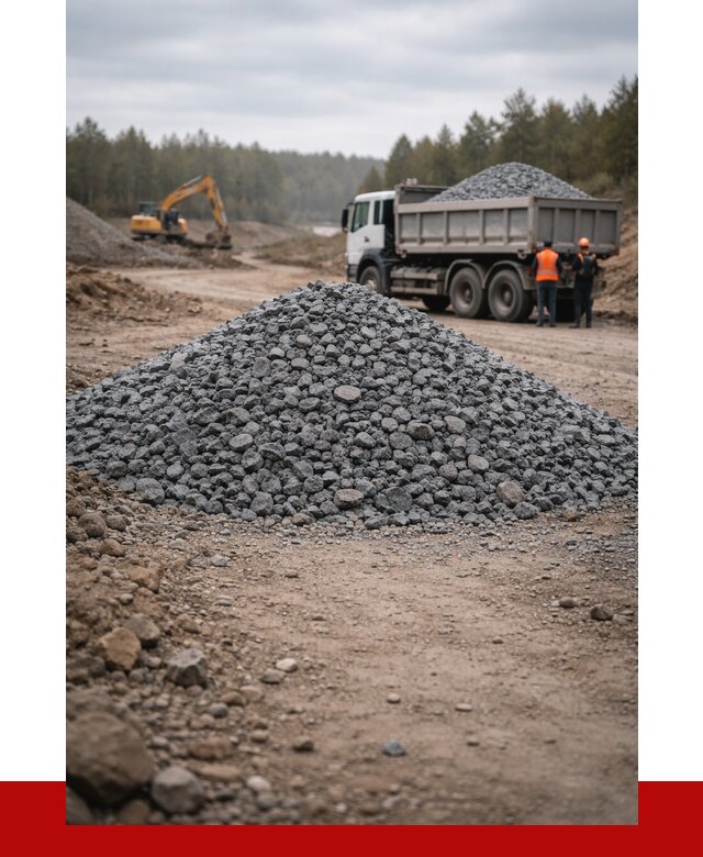 Щебень габбро диабаз фракция 40-70 в Слободской от 2267 р-ПРОНЕРУДСлб