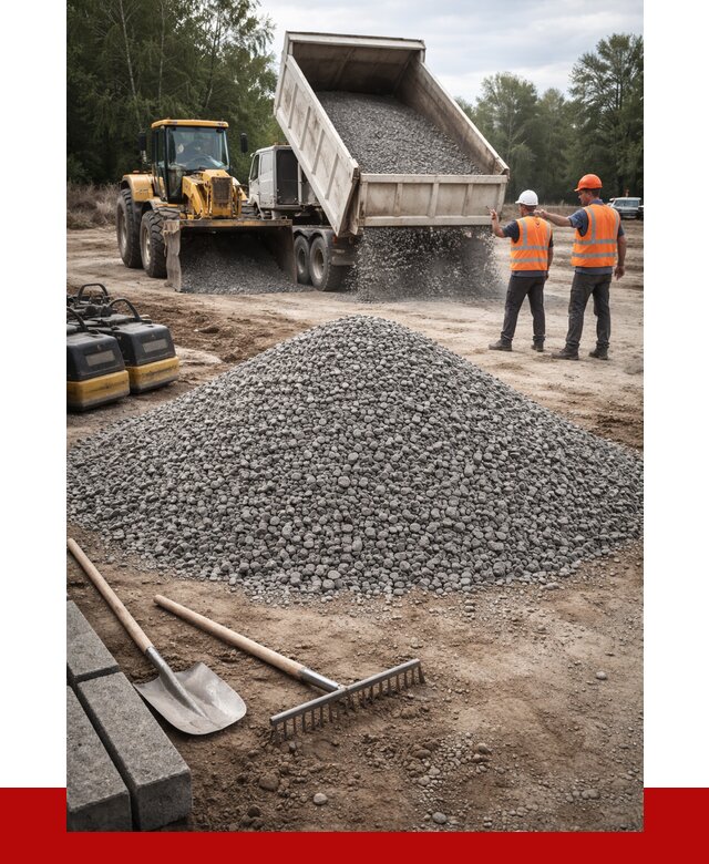 Гравийный щебень купить в Слободской от 2267 р. ПРОНЕРУДСлб