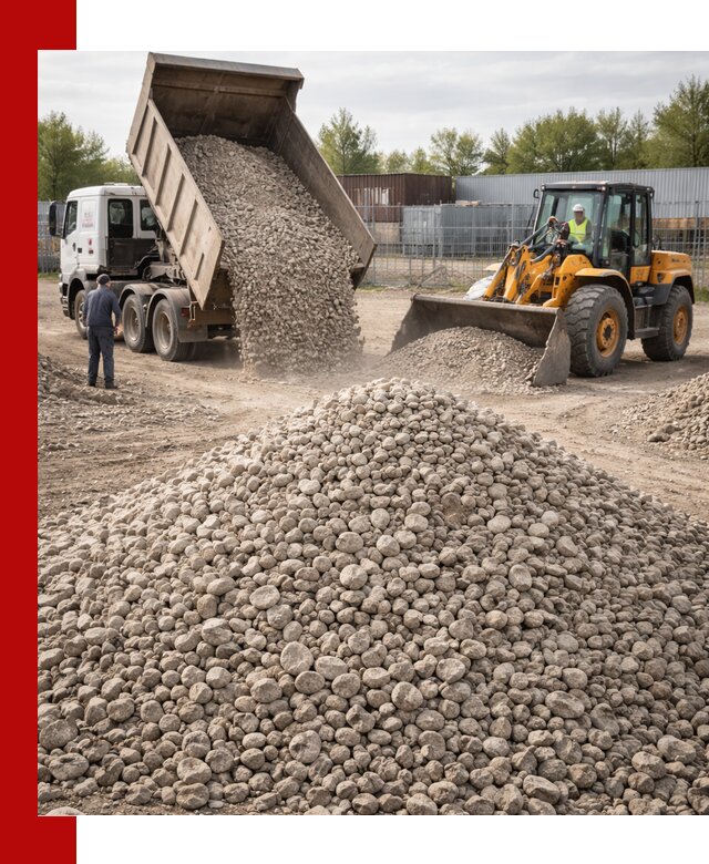 Доломитовый щебень фракции 20–41 с доставкой в Слободской