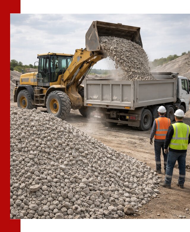 Доломитовый щебень фракция 40–71 доставка и продажа в Слободской