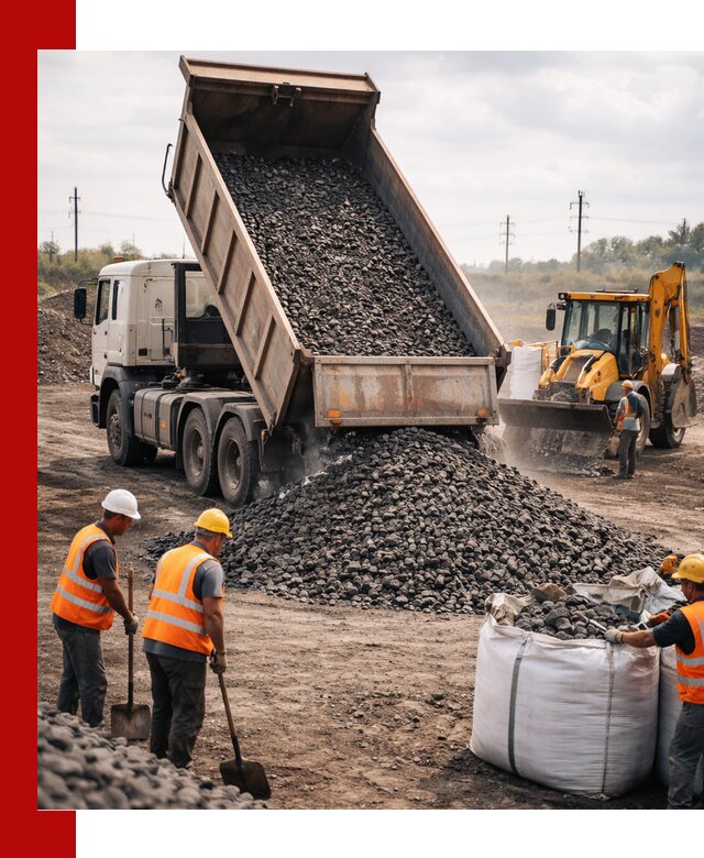 Шлаковый щебень фракция 40-70 с доставкой в Слободской