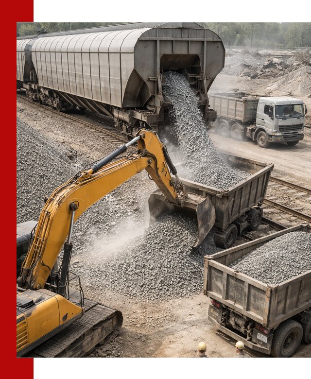 Доставка железнодорожного щебня в Слободской крупными партиями быстрого отгруза