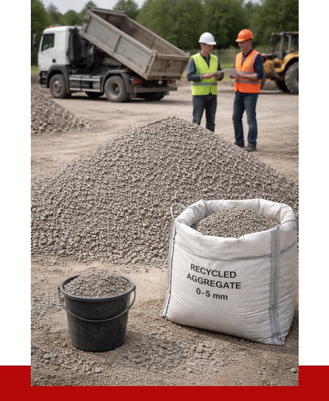 Вторичный щебень фракция 0-5 в Слободской от 1649 р. ПРОНЕРУДСлб