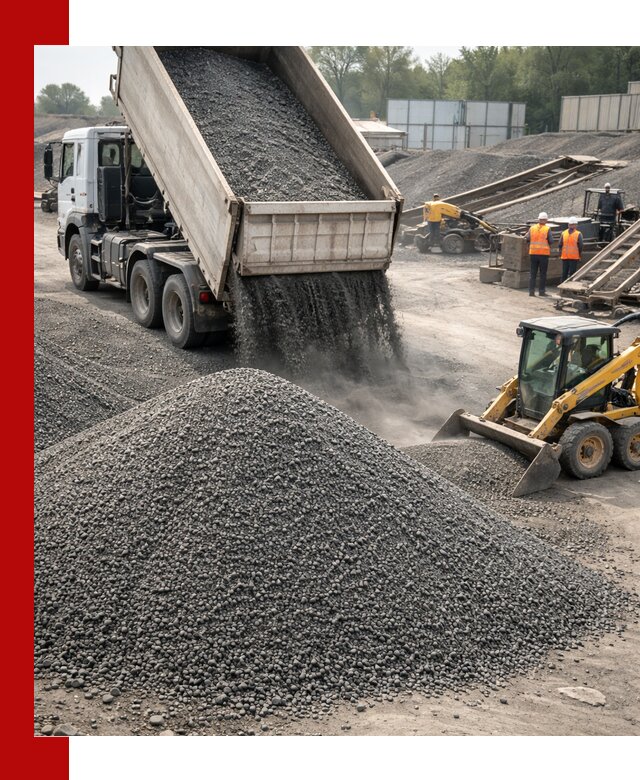 Вторичный щебень фракция 0–5 с доставкой в Слободской