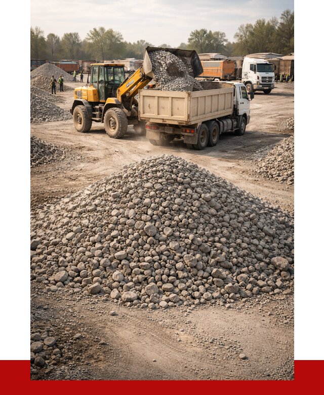 Вторичный щебень фракция 40-70 в Слободской от 1793 р, ПРОНЕРУДСлб