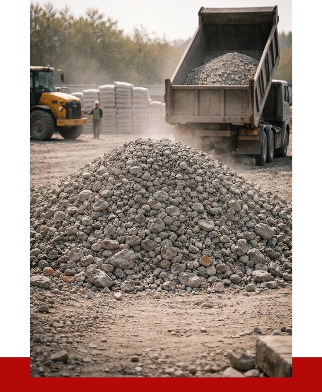 Вторичный щебень фракция 70-150 в Слободской от 1443 р. | ПРОНЕРУДСлб