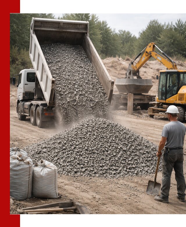 Доставка и продажа бетонного щебня в Слободской