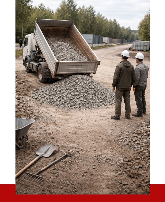 Бетонный щебень фракция 5-20 в Слободской от 3298 р., ПРОНЕРУДСлб