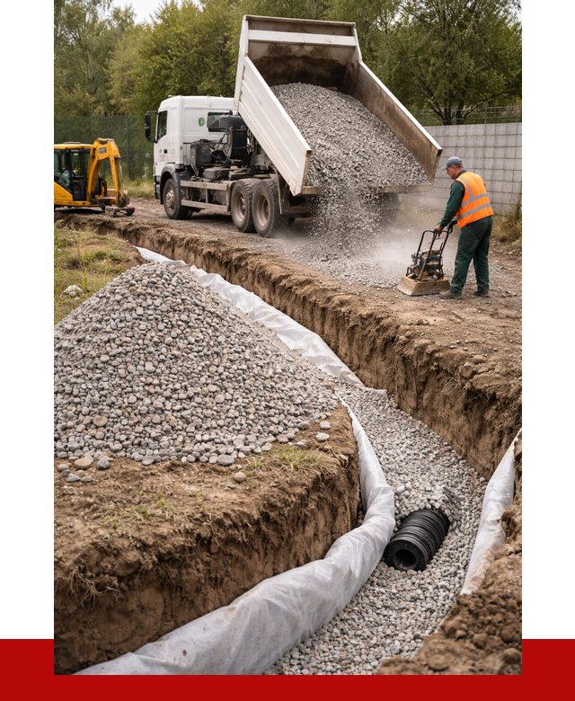 Щебень для дренажа в Слободской от 1906 р., ПРОНЕРУДСлб доставка