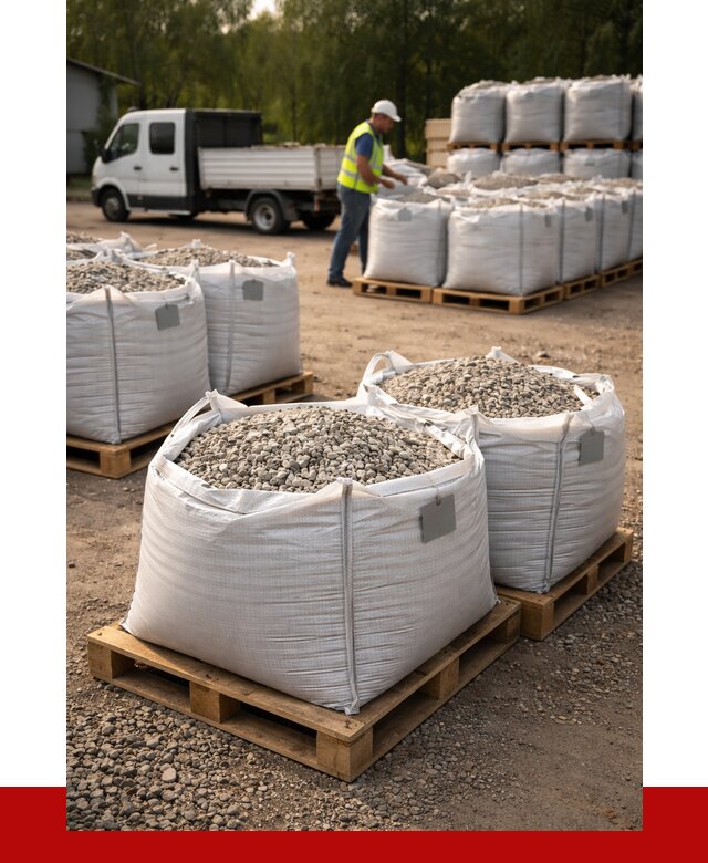 Щебень в мешках с доставкой в Слободской от 4328 р. | ПРОНЕРУДСлб