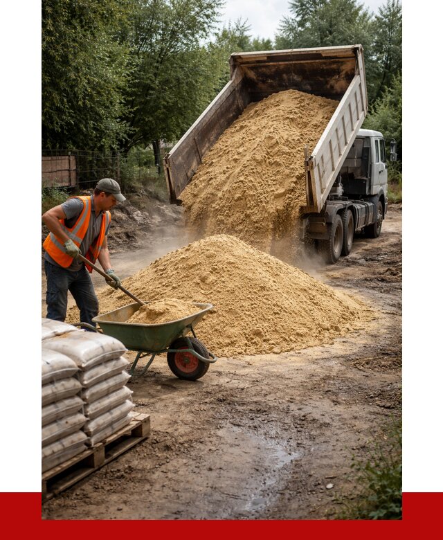 Купить песок с доставкой в Слободской от 1855 р. | ПРОНЕРУДСлб