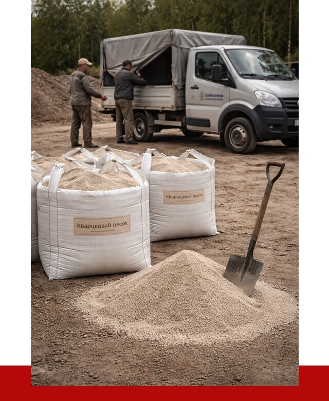 Кварцевый песок для пескоструя в Слободской от 4637 р. | ПРОНЕРУДСлб