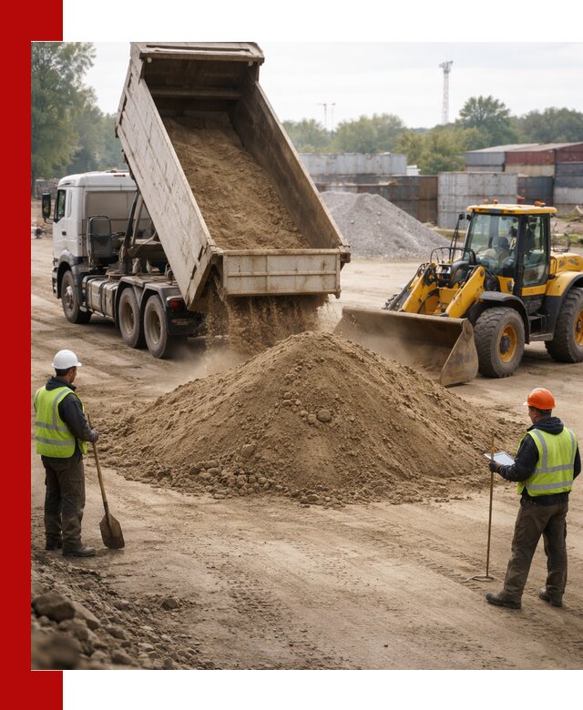 Доставка и продажа пескогрунта оптом и в розницу в Слободской