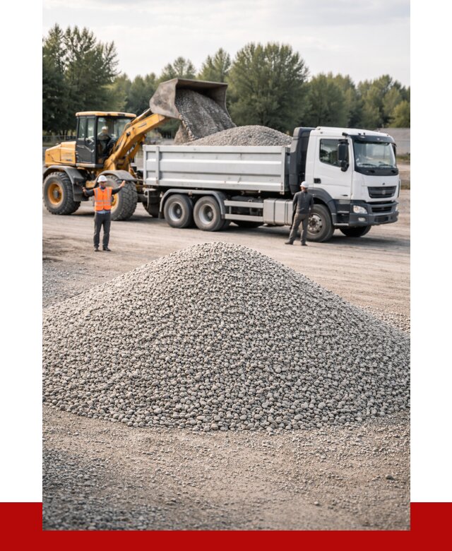 Купить мытый гравий в Слободской от 3607 р, доставка ПРОНЕРУДСлб