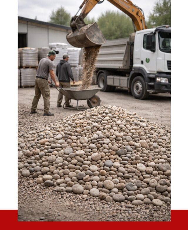 Галька декоративная в Слободской от 3298 р. за куб | ПРОНЕРУДСлб