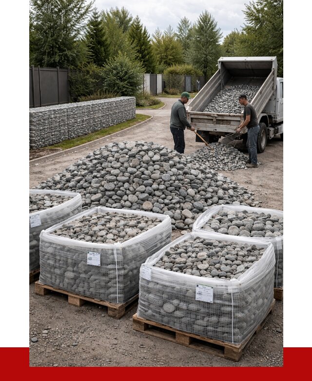 Камень для габионов в Слободской от 4328 р. за куб | ПРОНЕРУДСлб