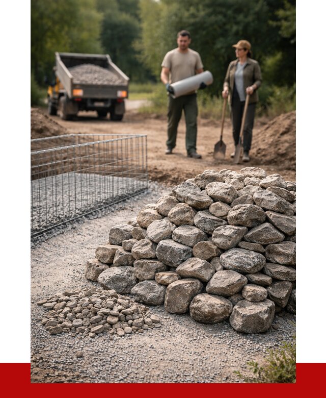 Камень для габионов фракция 100-200 в Слободской от 4946 р. | ПРОНЕРУДСлб