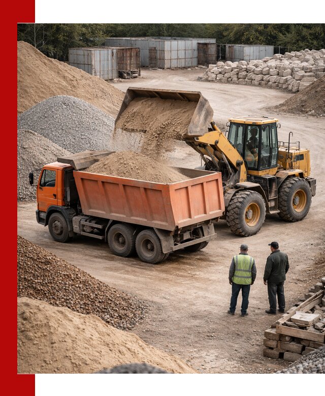 Доставка сыпучих смесей и смесей для стройки в Слободской