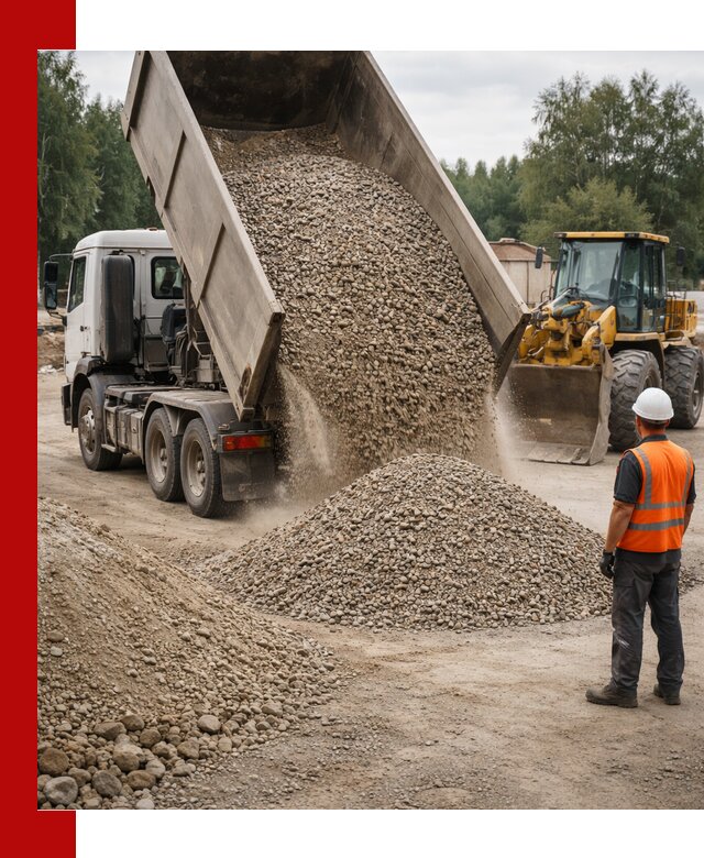 Доставка щпс в Слободской — щебеночно-песчаная смесь под заборы и дорожки