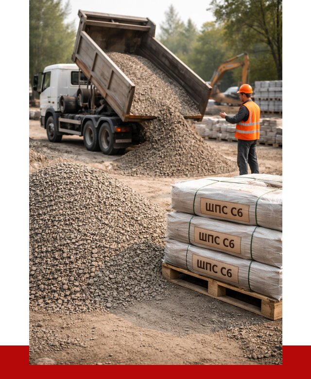 ЩПС С6 в Слободской с доставкой от 2267 р. за куб | ПРОНЕРУДСлб