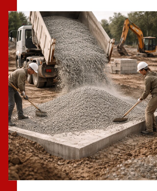 Доставка и продажа отсева для бетона в Слободской