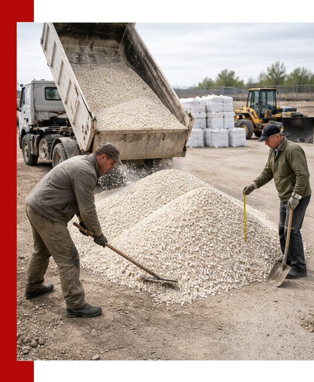 Мраморная крошка с доставкой и разгрузкой в Слободской