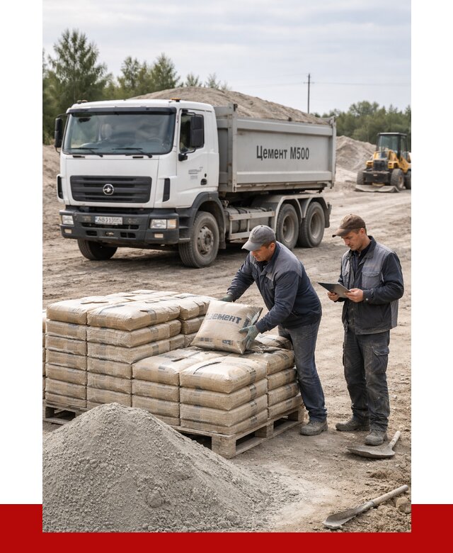 Купить цемент м500 с доставкой в Слободской от 5359 р. | ПРОНЕРУДСлб