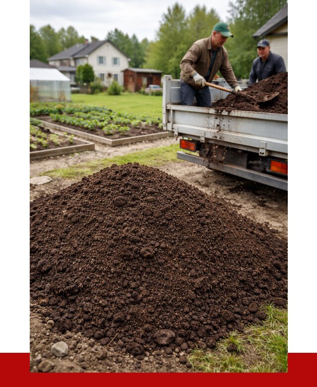 Плодородный грунт в Слободской с доставкой от 4328 р. | ПРОНЕРУДСлб