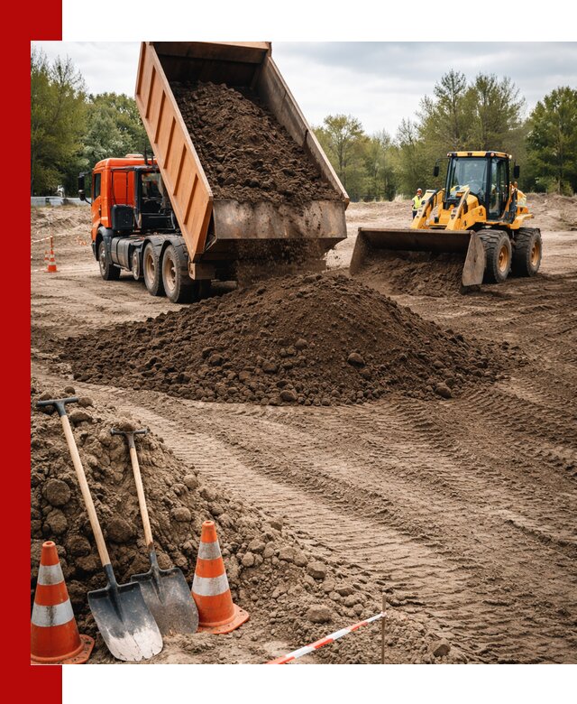 Поставка и доставка планировочного грунта в Слободской
