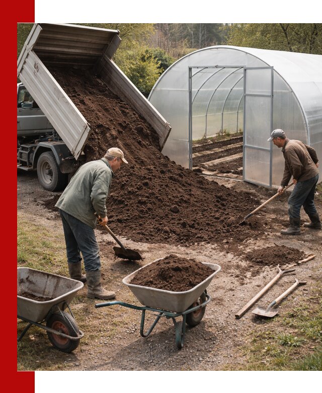 Грунт для теплицы с доставкой в Слободской — плодородный субстрат под растения