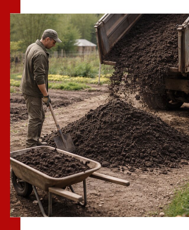 Доставка качественной земли для огорода в Слободской
