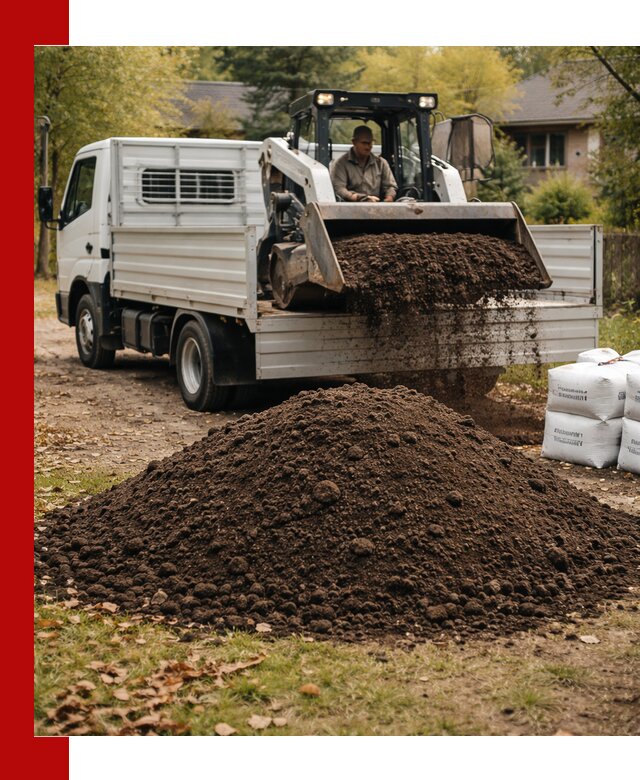 Доставка садовой земли в больших объёмах в Слободской