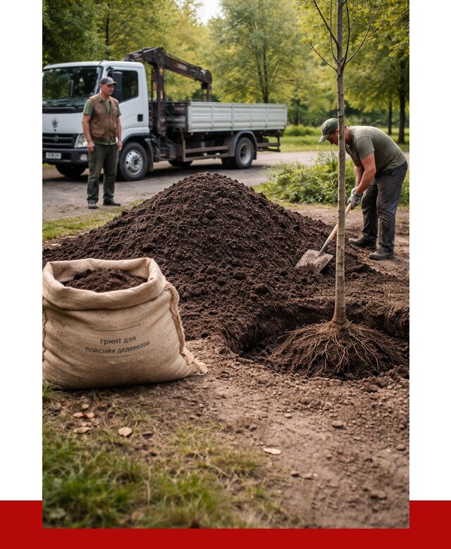 Грунт для посадки деревьев в Слободской от 1237 р. | ПРОНЕРУДСлб