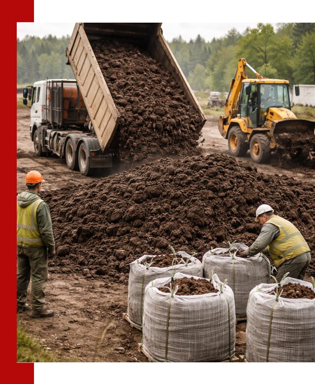 Доставка нейтрального торфа в Слободской оптом и в розницу