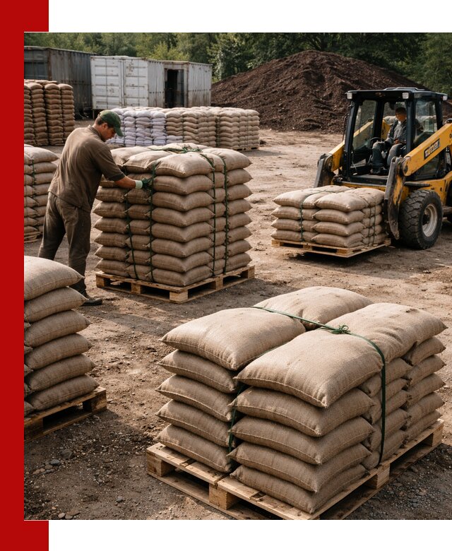 Доставка торфа в мешках по выгодным ценам в Слободской