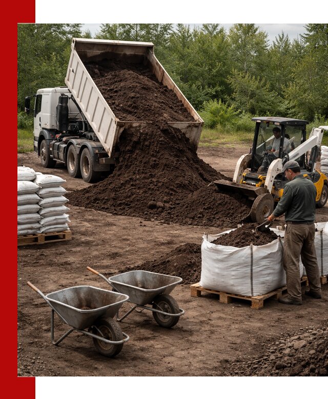 Доставка и продажа торфогрунта в Слободской оптом и в розницу