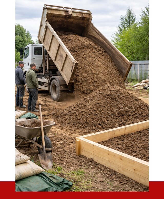 Торфо песчаная смесь в Слободской с доставкой от 1906 р. | ПРОНЕРУДСлб