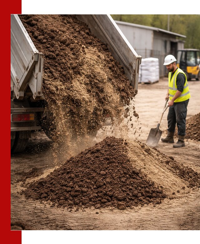 Доставка торфо-песчаной смеси в Слободской для строительства и озеленения