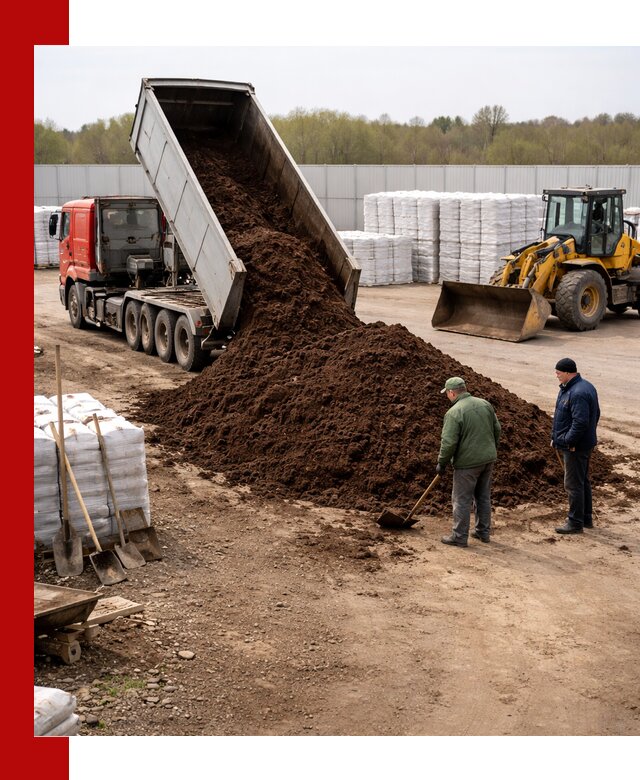 Доставка торфяных смесей оптом и в розницу в Слободской
