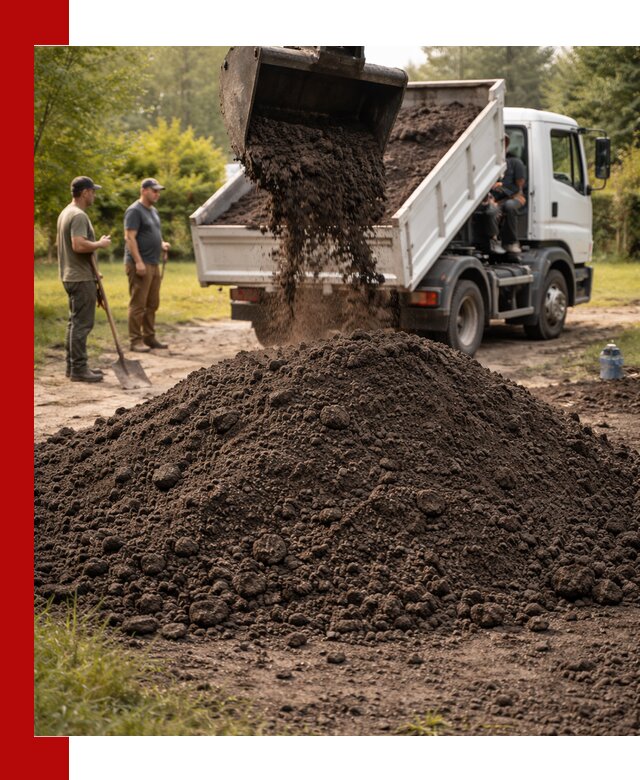 Доставка и продажа чернозема в Слободской оптом и в розницу