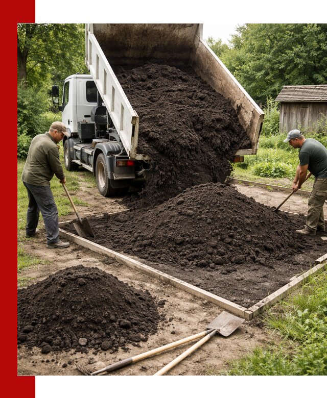 Купить чистый чернозем для огорода с доставкой в Слободской