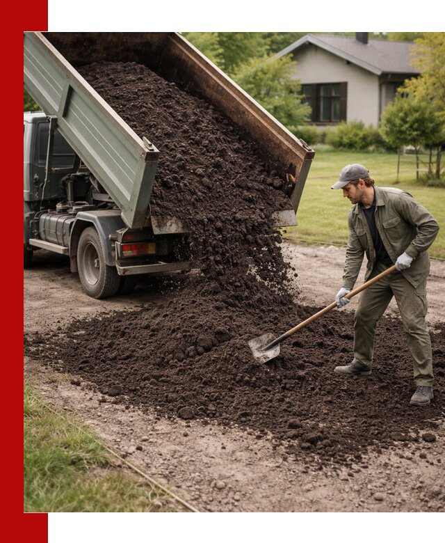 Чернозем для газона с доставкой в Слободской быстро и качественно